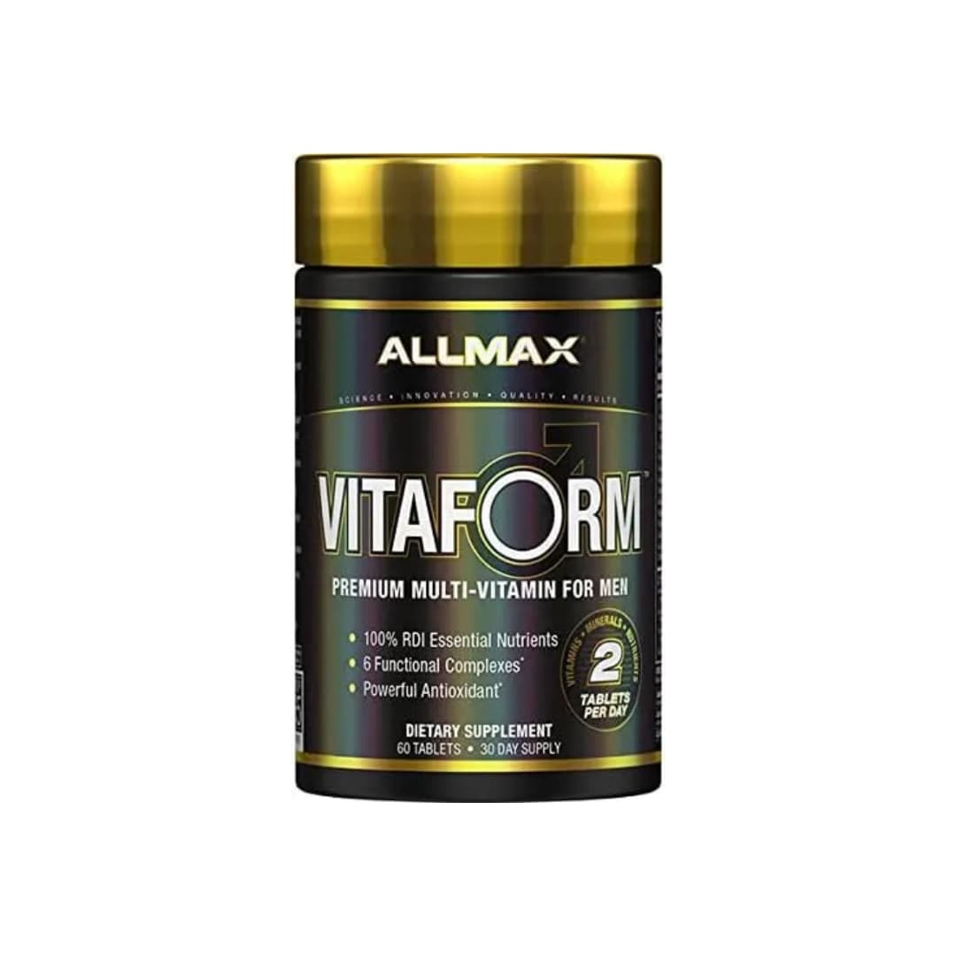 Multivitamínico | Allmax Nutrition Vitaform para hombres 60 tabletas