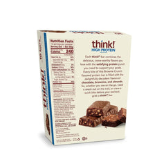 Barra de Proteína Alta en Proteína — think! High Protein 60g 10 Unidades