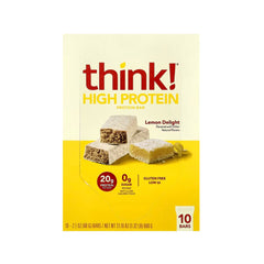 Barra de Proteína Alta en Proteína — think! Delight 60g 10 Unidades