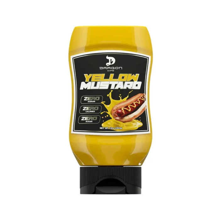 Condimentos | Dragon Dips Yellow Mustard 350 g