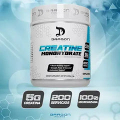 Creatina Monohidratada Dragon Pharma 300g