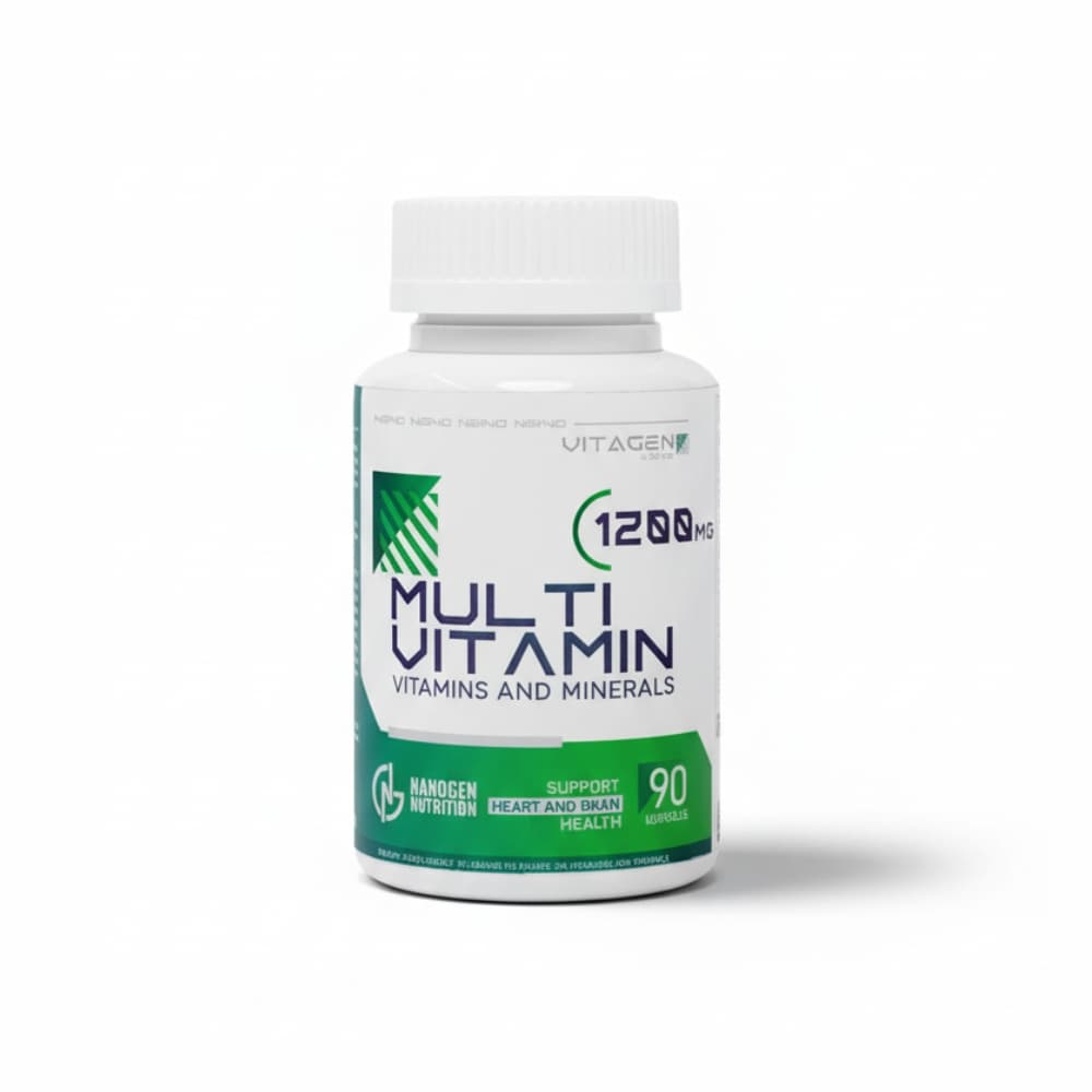 Multivitamin Nanogen Vitaminas y Minerales 90 Cápsulas