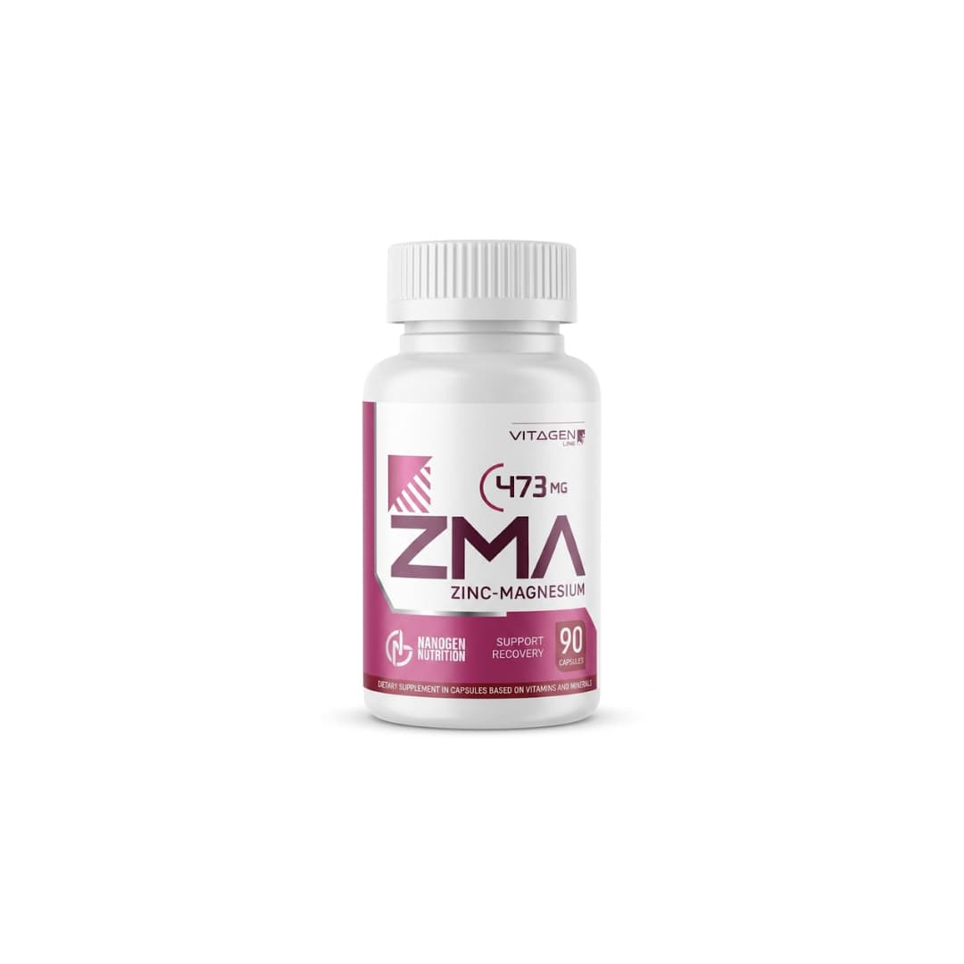 ZMA Nanogen Zinc Magnesio B6 90 Cápsulas