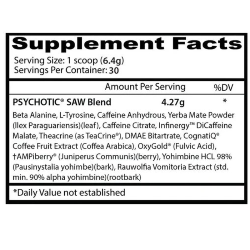 Preentreno - Psychotic Saw 30 servicios