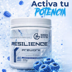 Preentreno Recilence Pre-Work 400 g 40 Servicios