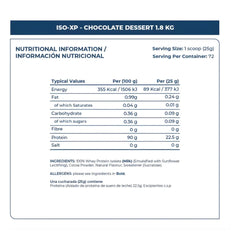Whey Protein Isolate 22.5g Proteína — Applied Nutrition ISO-XP 1.8kg